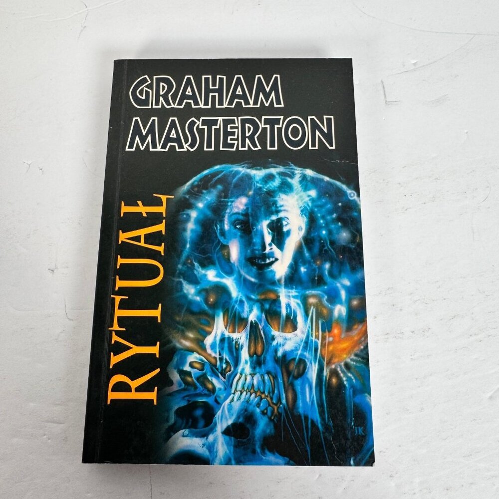 RYTUAŁ Graham Masterton 2000‎ Horror Polish Edition REBIS Paperback
